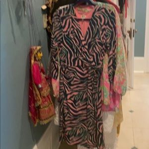 Anne Klein wrap dress